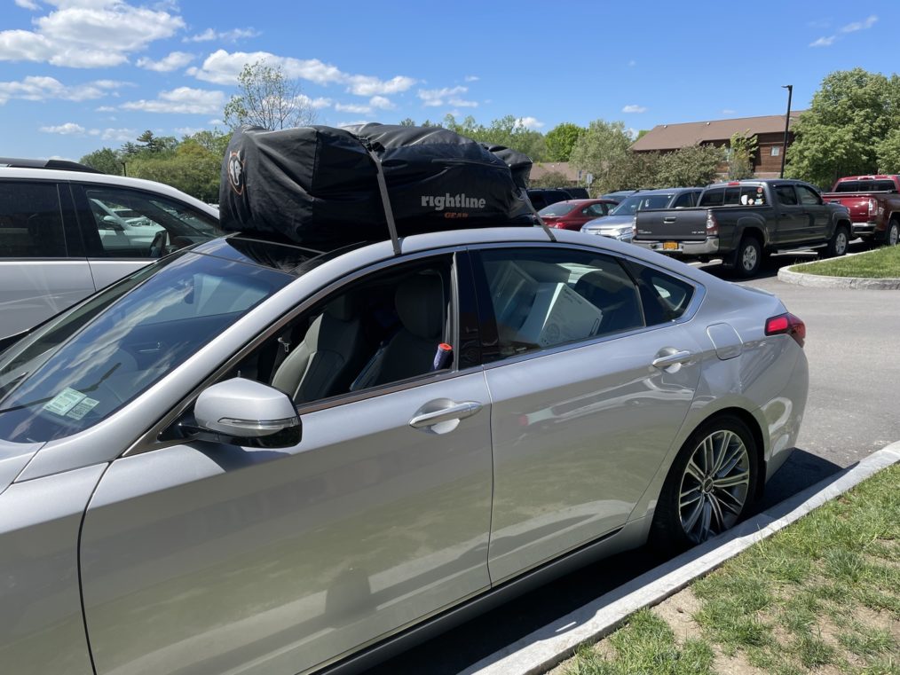 RentRightline Gear Sport 2 Car Top Carrier No Roof Rack Needed