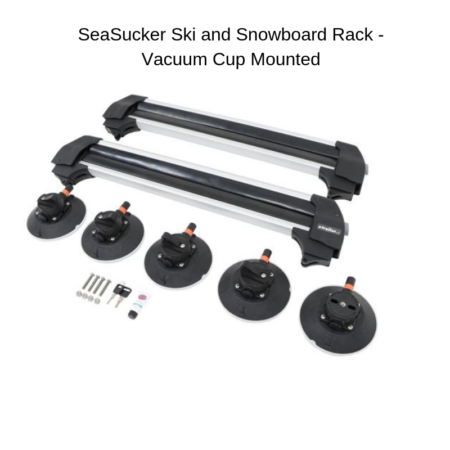 SeaSucker Ski and Snowboard Rack - 4 Skis or 2 Snowboards