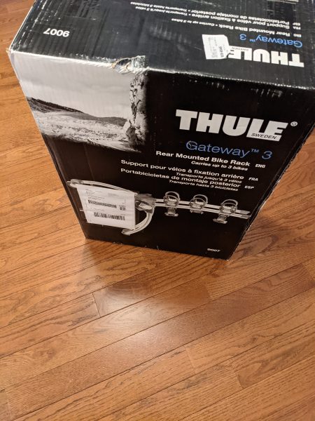 thule gateway pro 3 bike trunk rack