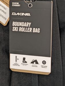 Dakine Boundary Ski Roller Travel Bag 200cm